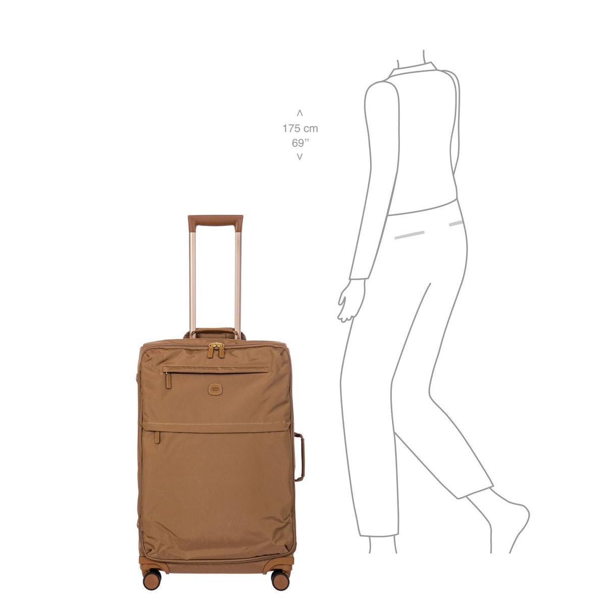 BRIC'S X-Travel 28" Spinner (Brownie)