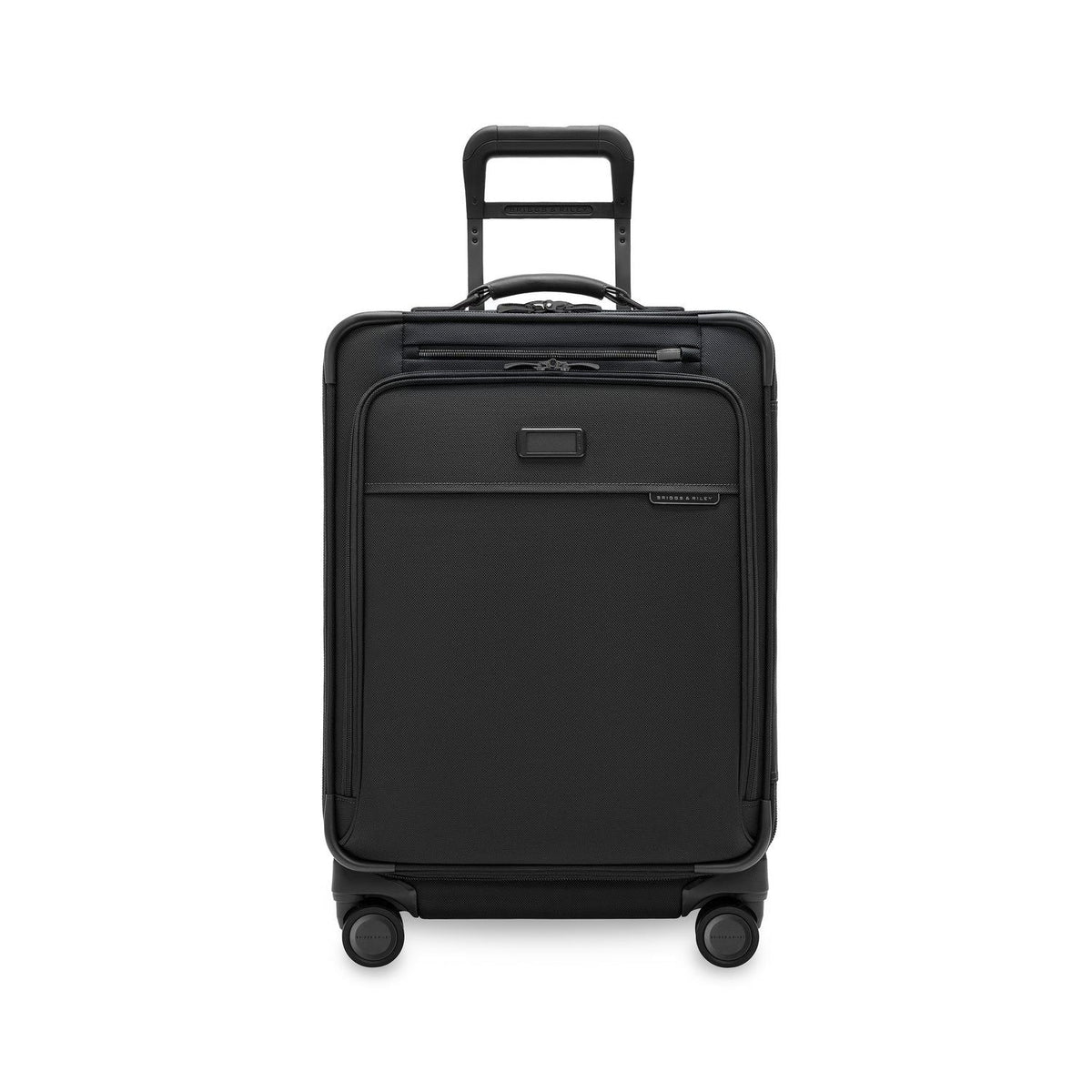 Briggs & Riley Baseline Compact Checked Expandable Spinner - Black