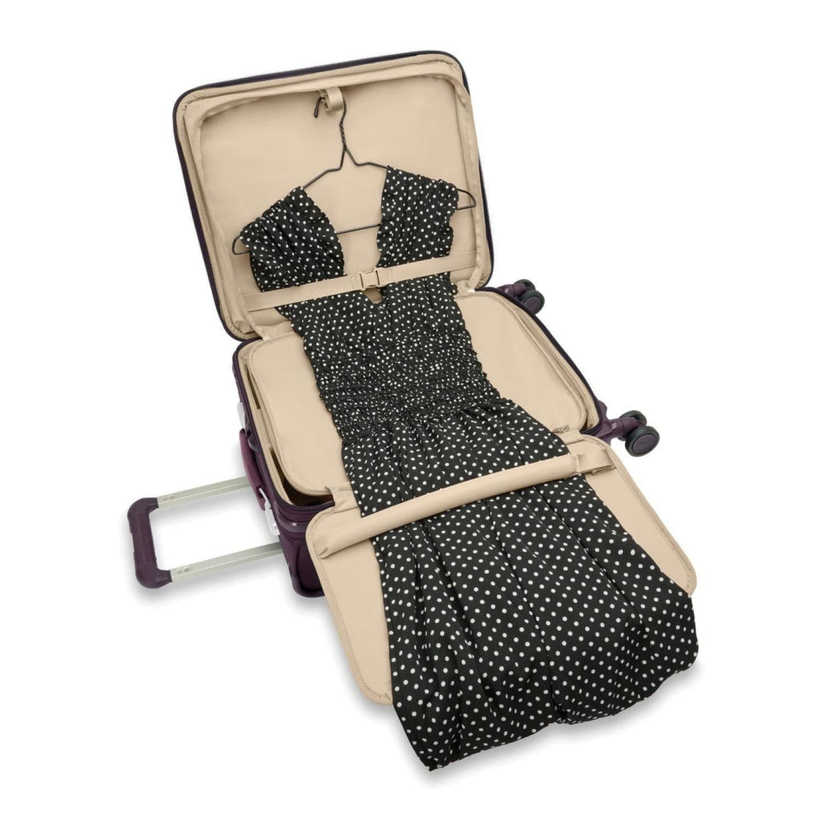 Briggs & Riley Baseline Global Carry-On Spinner - Plum