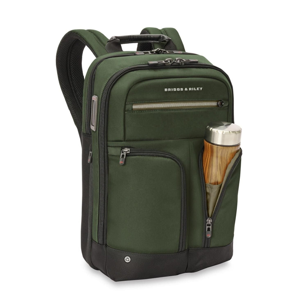 Briggs & Riley HTA Slim Expandable Backpack - Forest