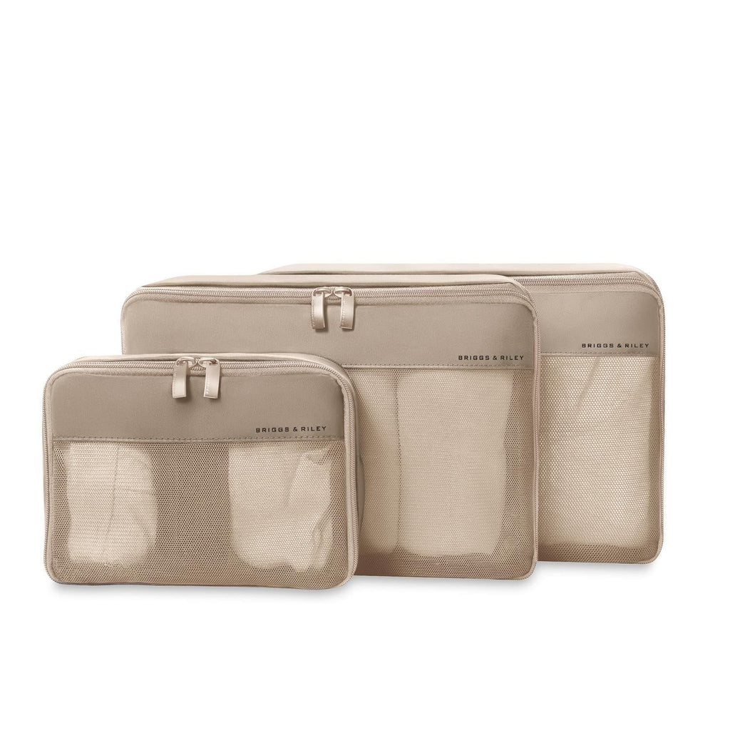 Briggs & Riley Travel Basics Carry-On Packing Cube Set - Tan