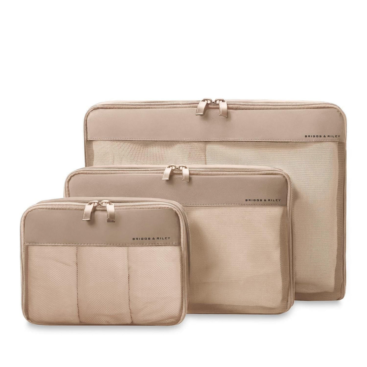 Briggs & Riley Travel Basics Check-In Packing Cube Set - Tan