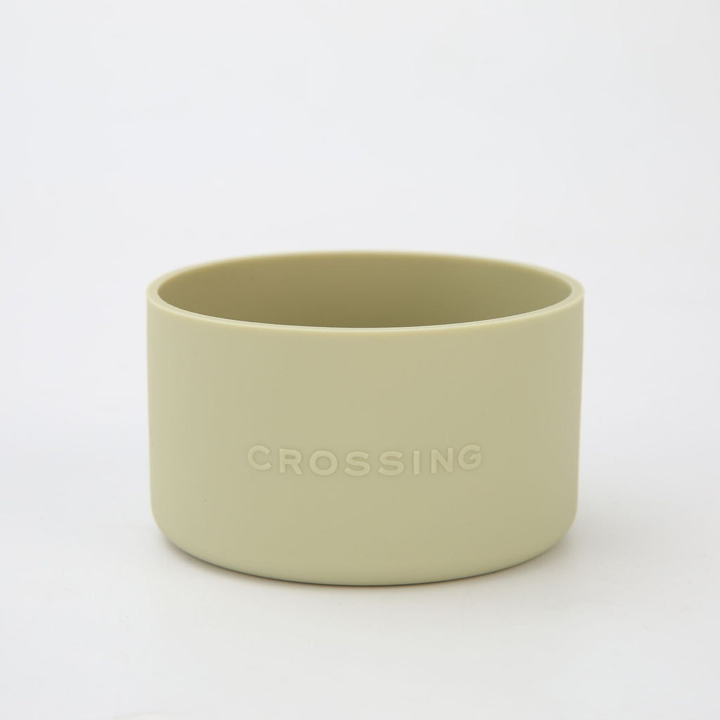 Crossing Bottle Silicone Boot Fits Diameter 7-7.5cm (550ml) Blistered Pack - Matcha Latte