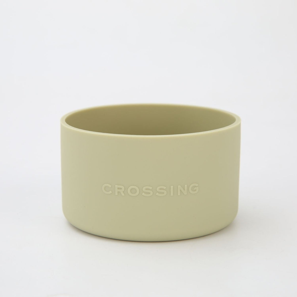 Crossing Bottle Silicone Boot Fits Diameter 7-7.5cm (550ml) Blistered Pack - Matcha Latte