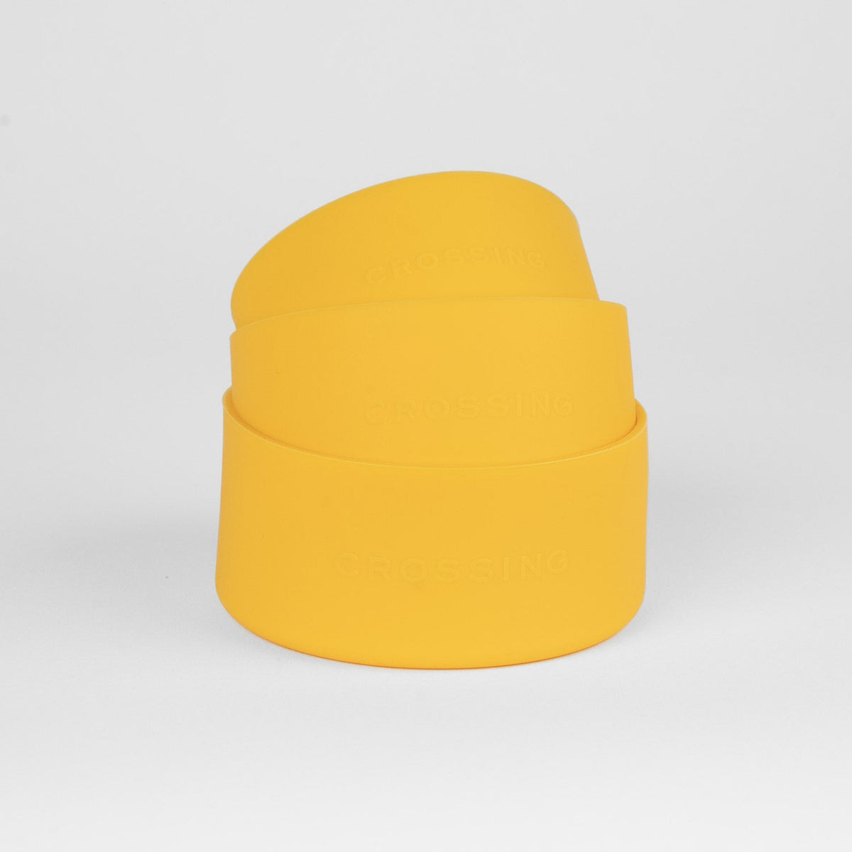 Crossing Silicone Water Bottle Boot - Fits Diameter 8-8.5cm (780ml) Blistered Pack - Yellow