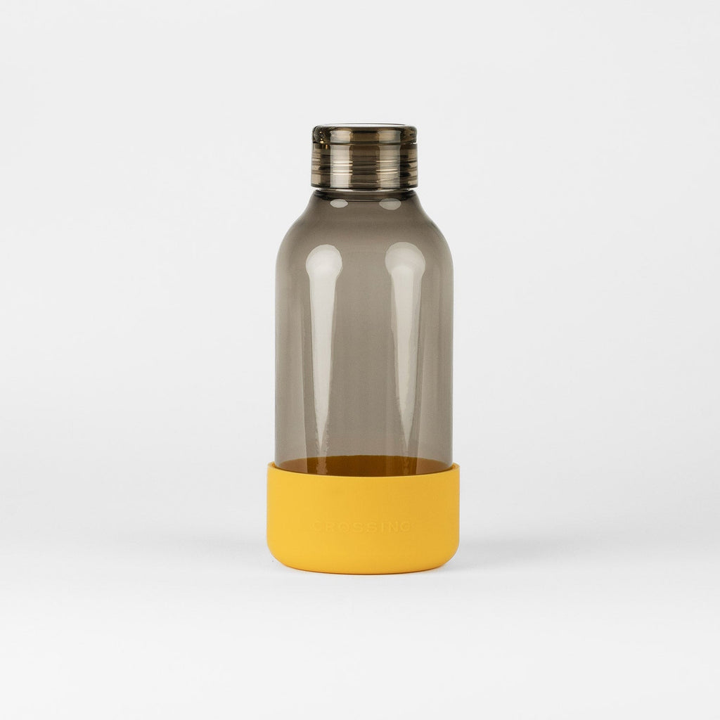 Crossing Silicone Water Bottle Boot - Fits Diameter 8-8.5cm (780ml) Blistered Pack - Yellow