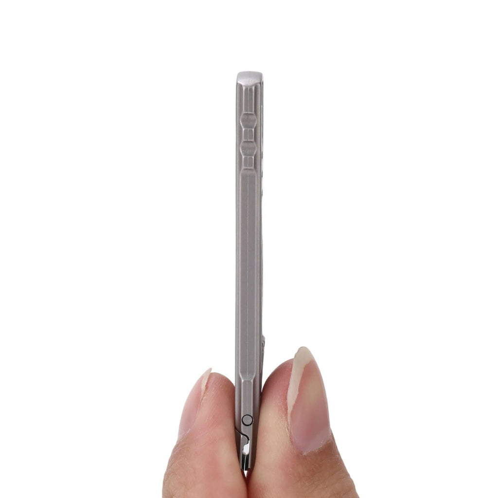 Crossing Compact Travel Stainless-Steel Nail Clippers With Pouch - Black