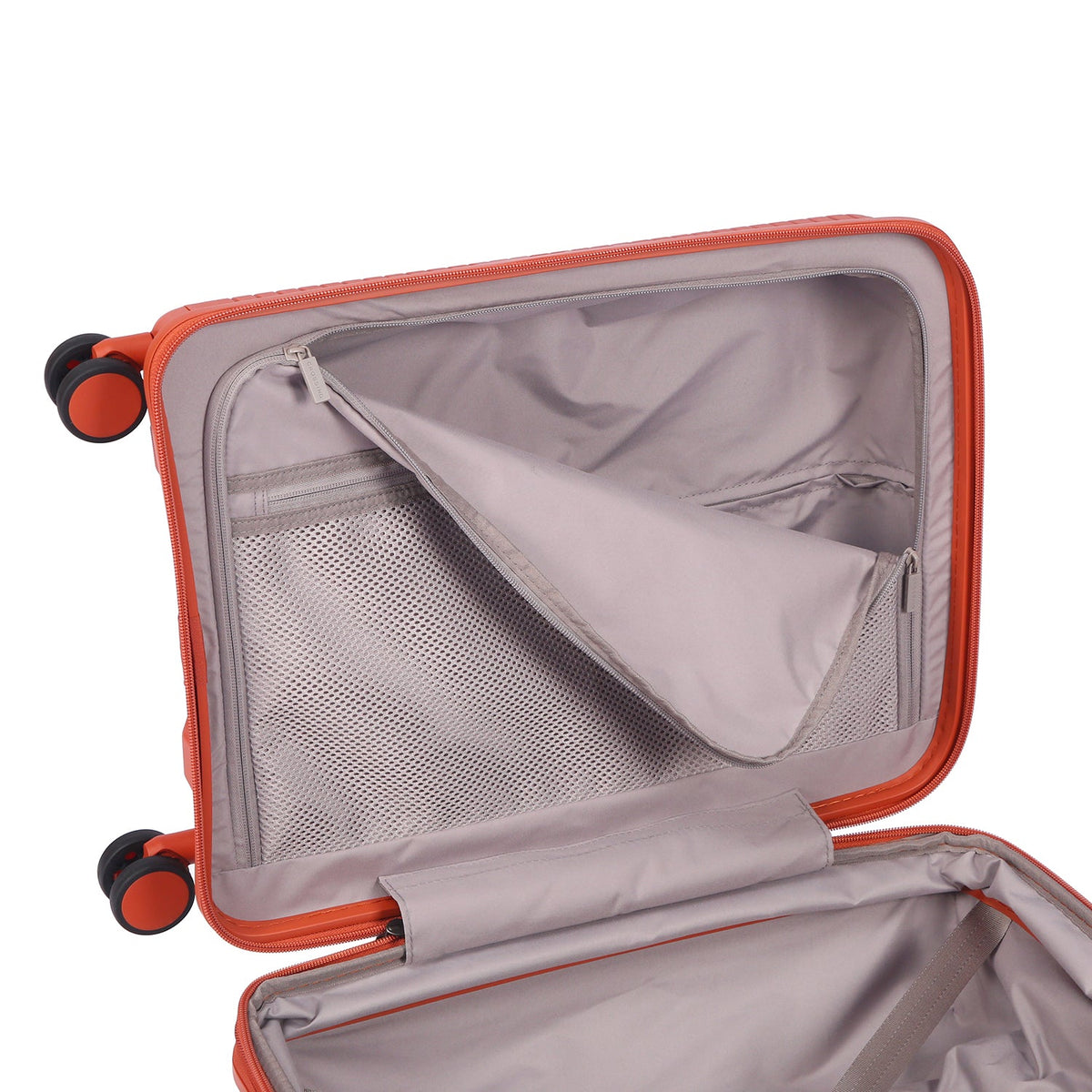 Crossing GLID Polypropylene Carry On 20" Luggage - Brick