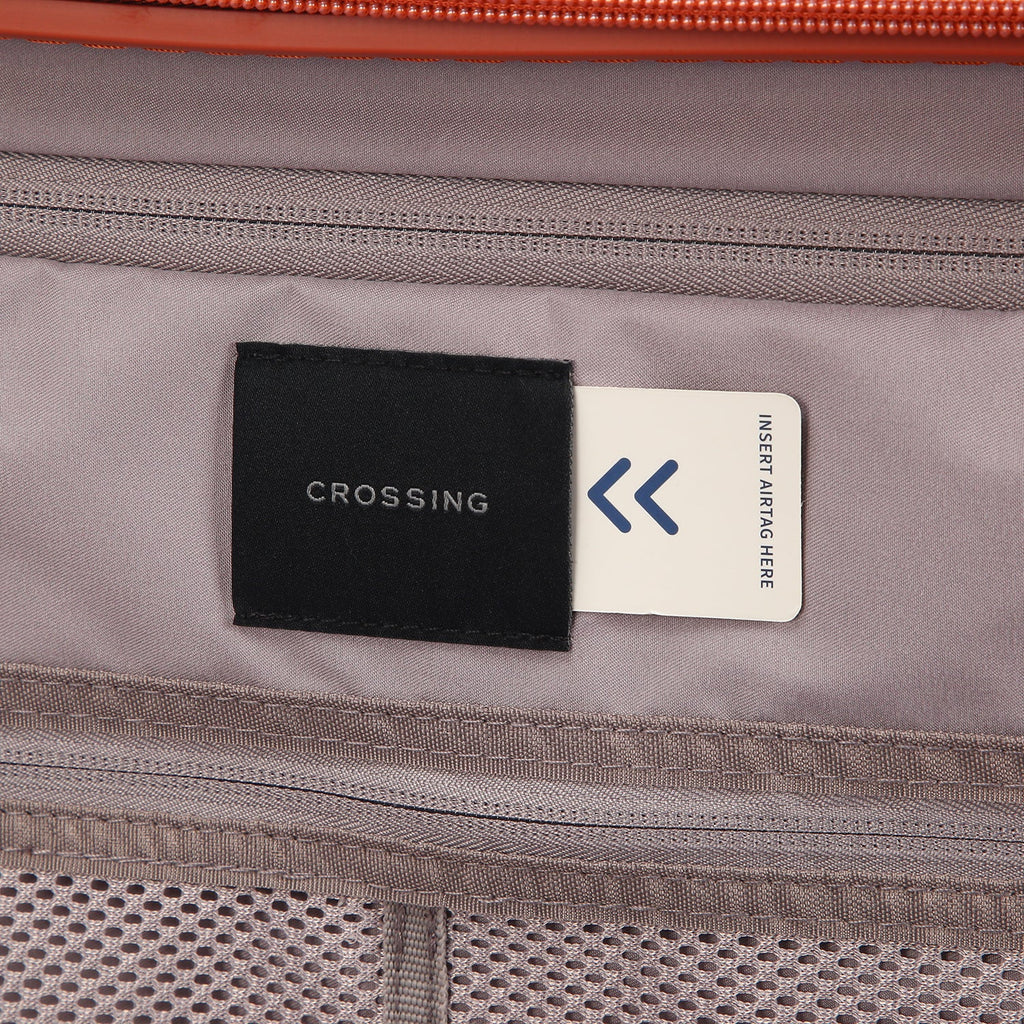 Crossing GLID Polypropylene Carry On 20" Luggage - Brick