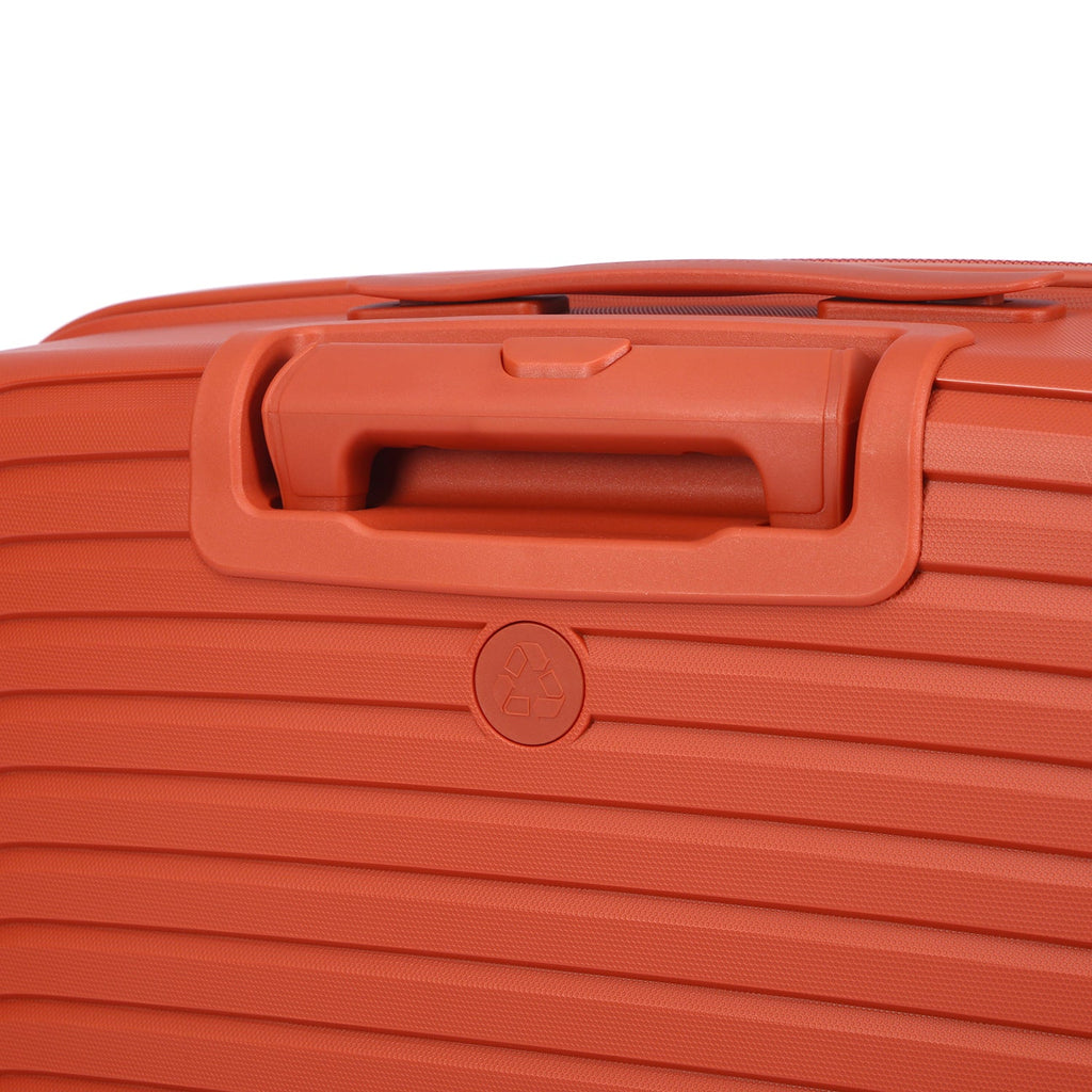 Crossing GLID Polypropylene Carry On 20" Luggage - Brick