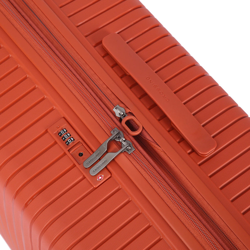 Crossing GLID Polypropylene Large 30" Luggage - Brick