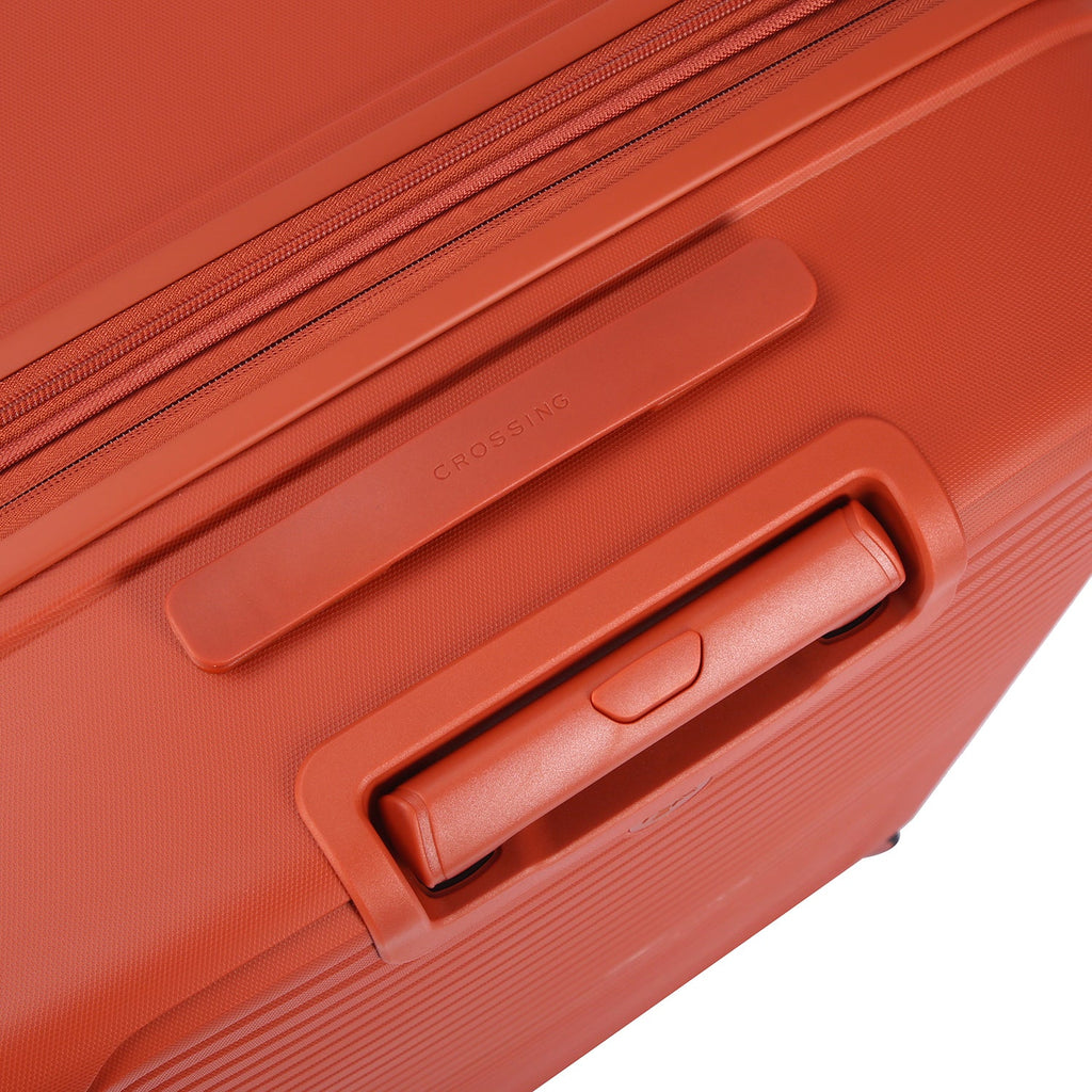 Crossing GLID Polypropylene Medium 25" Luggage - Brick
