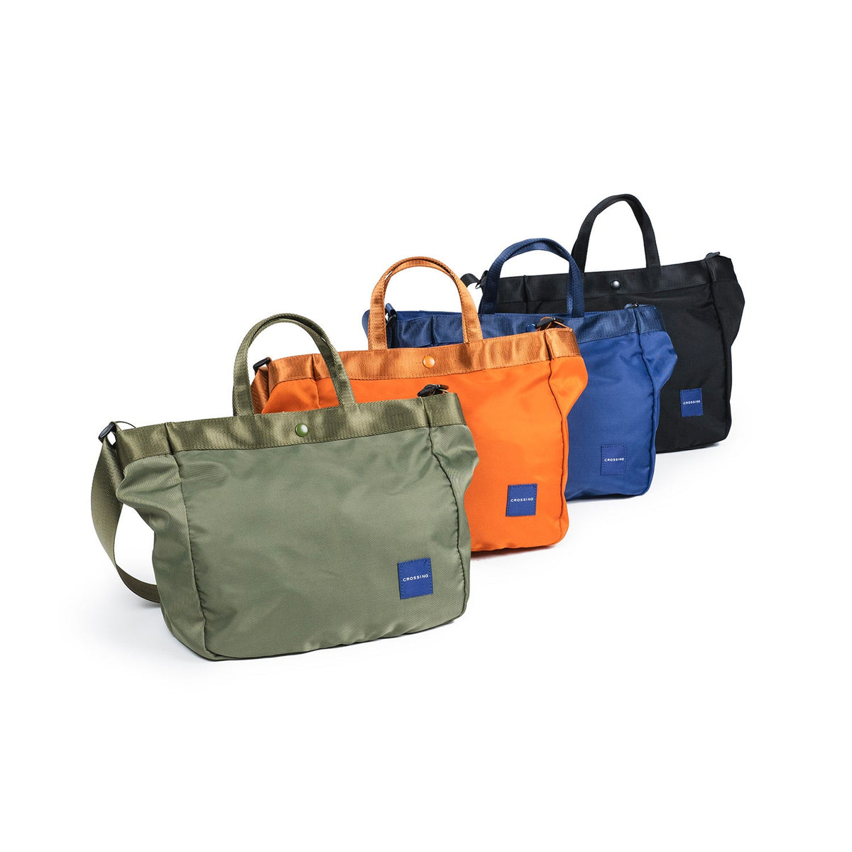 Crossing Hollis Anti-Theft RFID Dual Carry Crossbody Bag - Blue