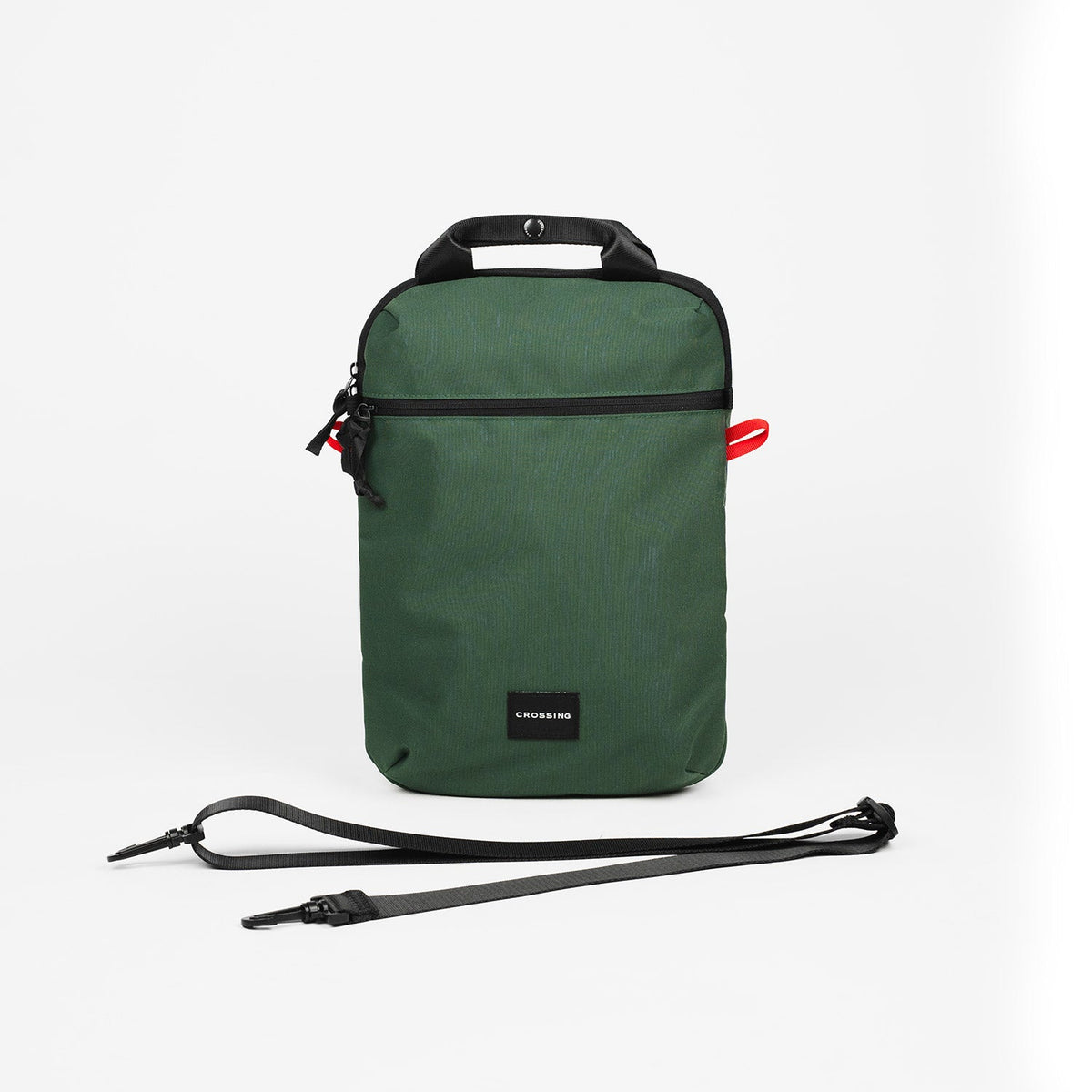 Crossing Jet Set Laptop Sleeve 13” Bag with RFID - Green