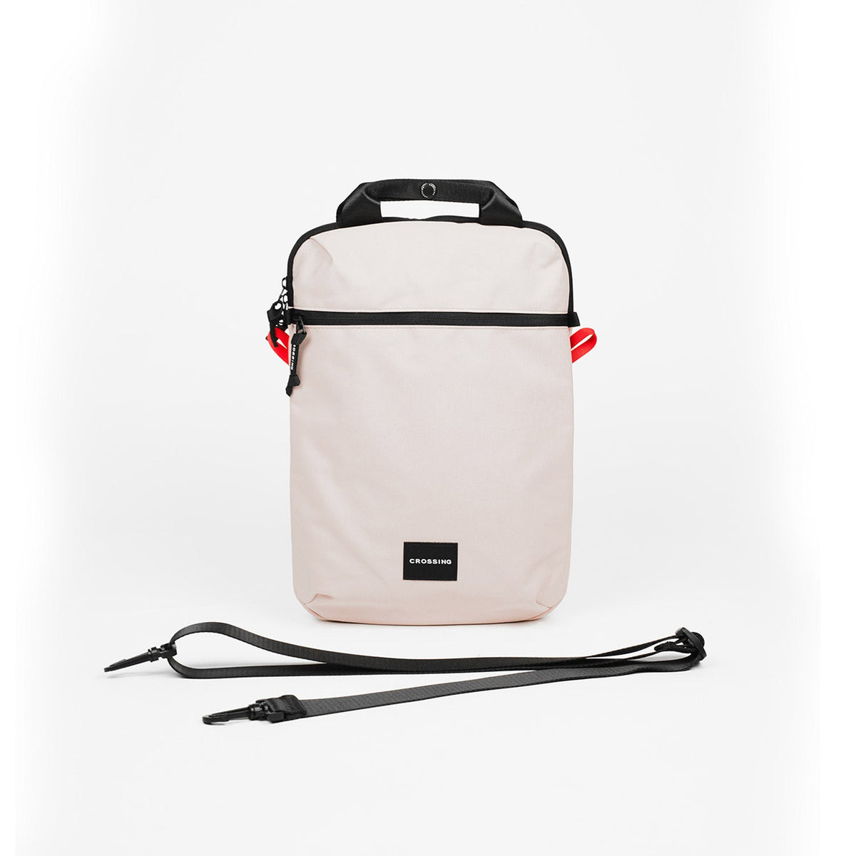 Crossing Jet Set Laptop Sleeve 13” Bag with RFID - White