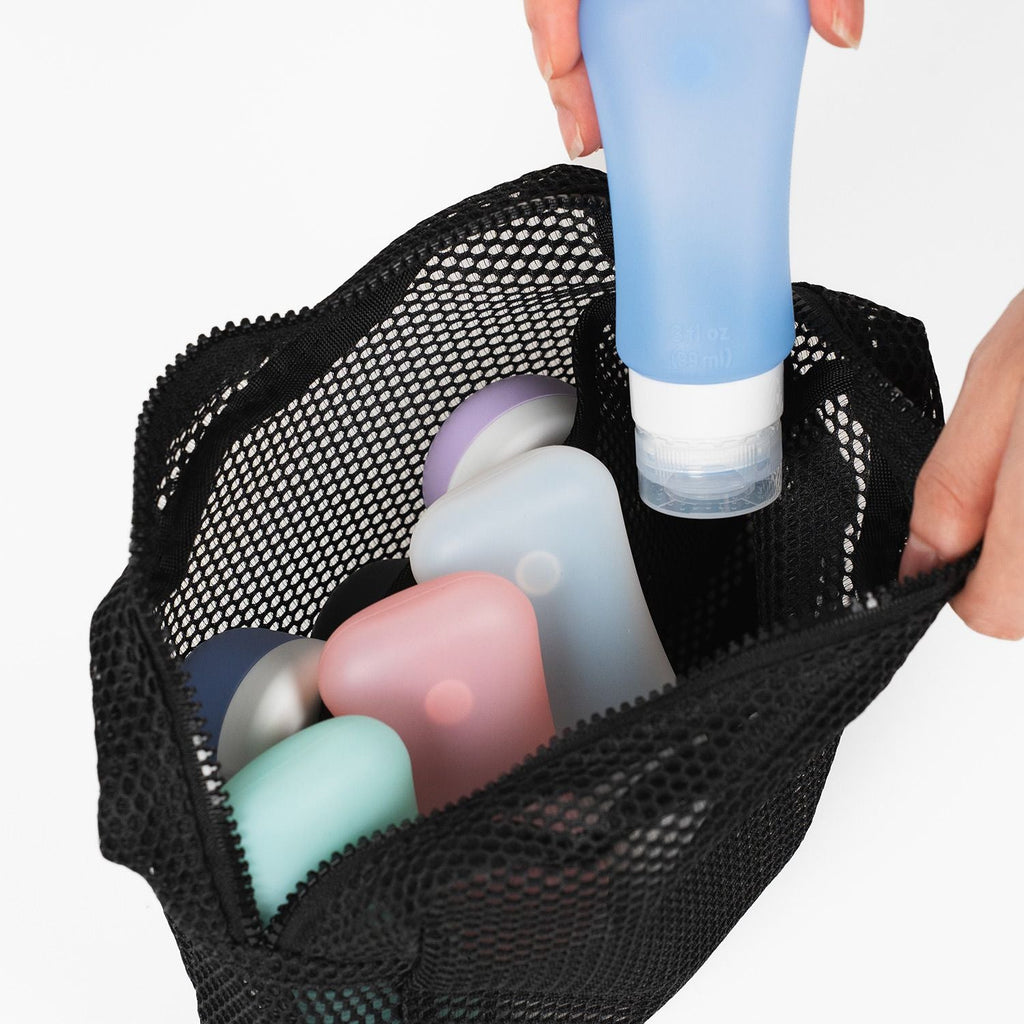 Crossing Jules Everywhere Mesh Pouch (Large) - Black