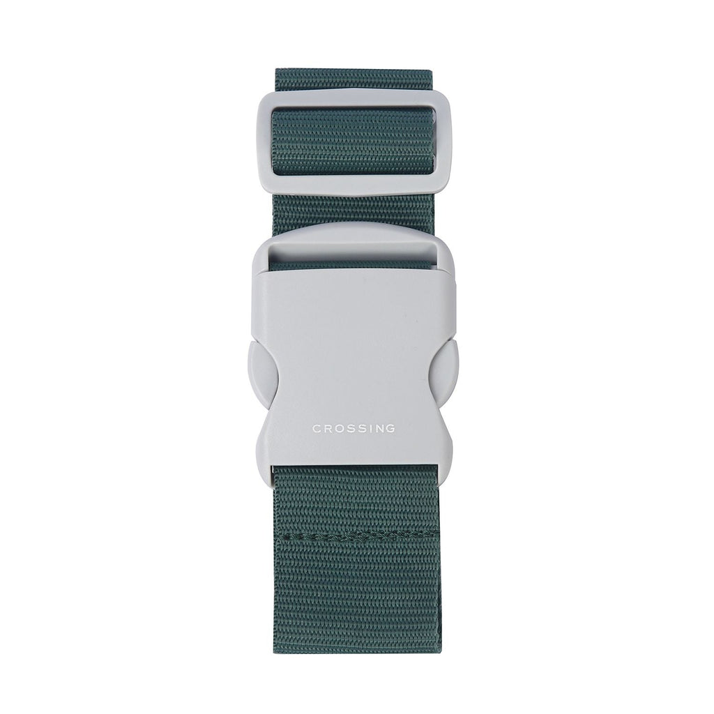Crossing Luggage Strap - Forest Green