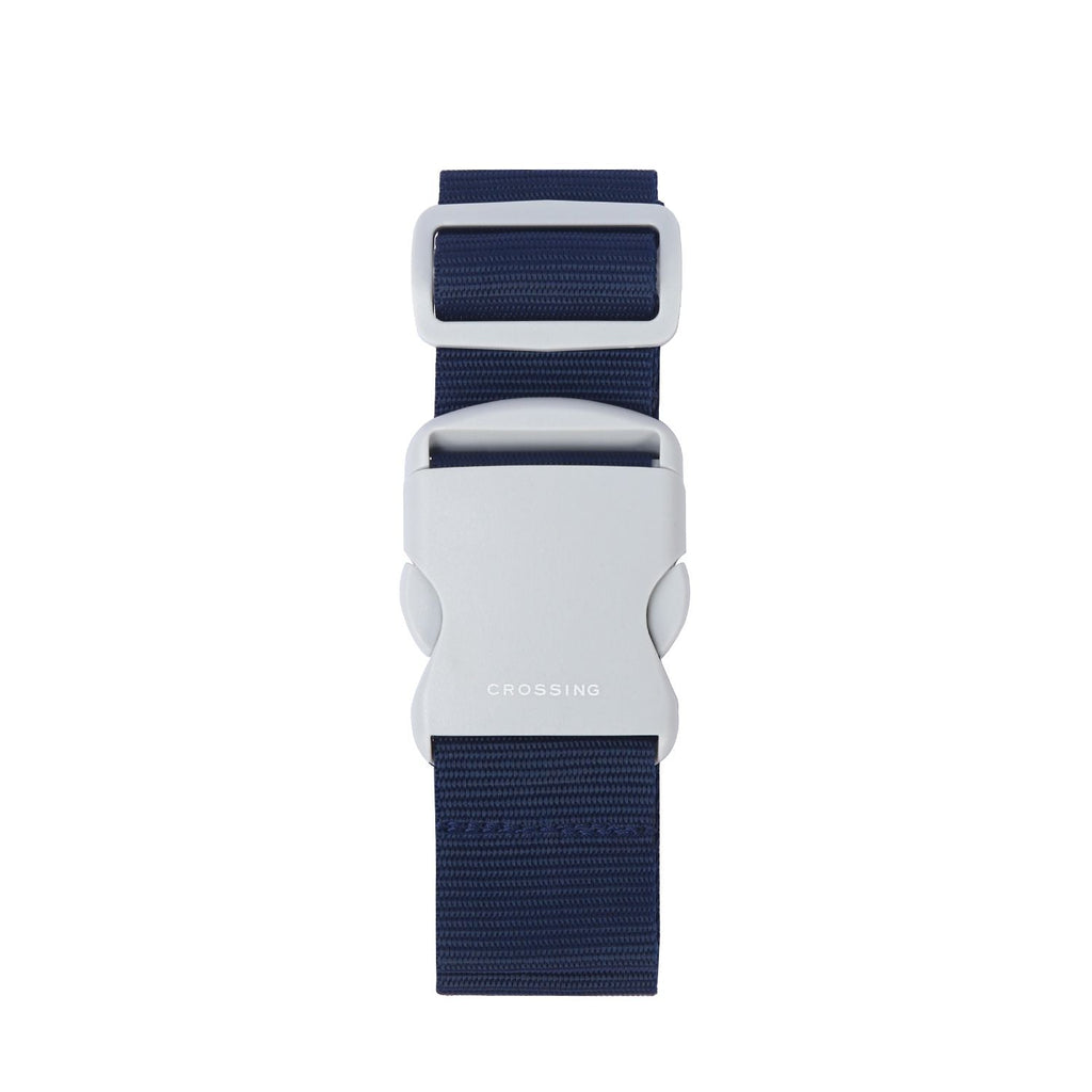 Crossing Luggage Strap - Navy