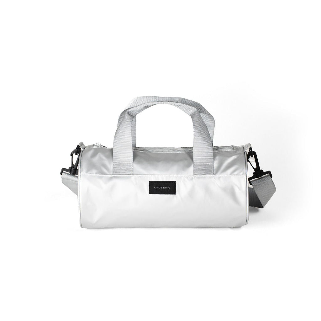 Crossing Metallic Small Weekender - Silver