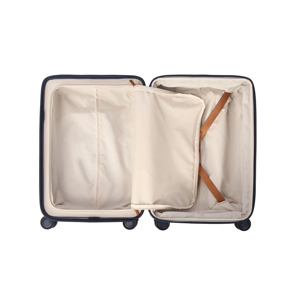 Crossing RIVE Polycarbonate Hard Case Carry On Luggage - Navy