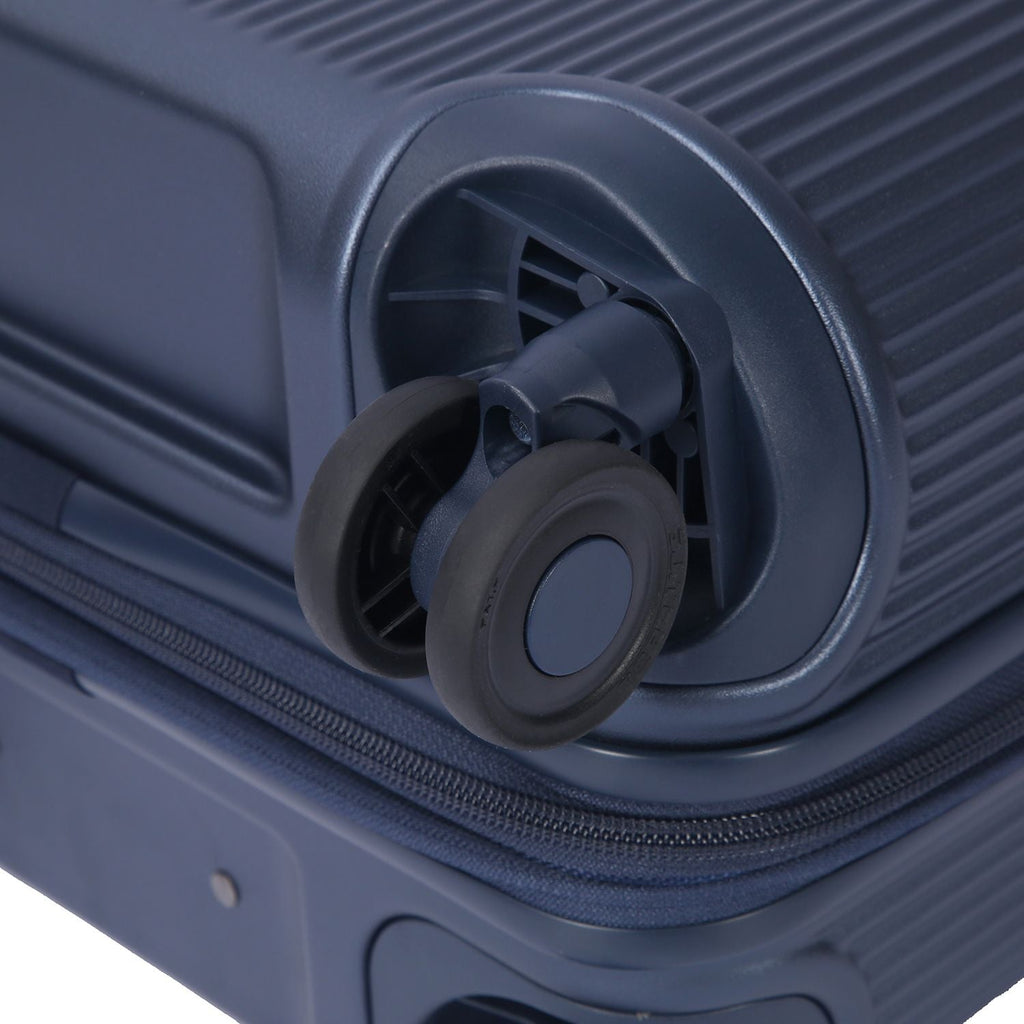 Crossing RIVE Polycarbonate Hard Case Carry On Luggage - Navy