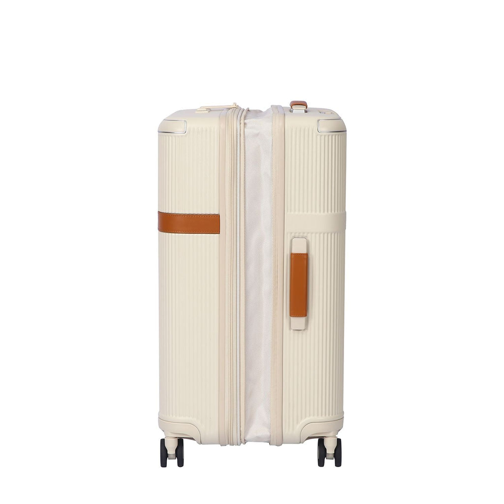 Crossing RIVE Polycarbonate Hard Case Medium Luggage - Cream
