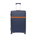 Crossing RIVE Polycarbonate Hard Case Large Luggage - Navy