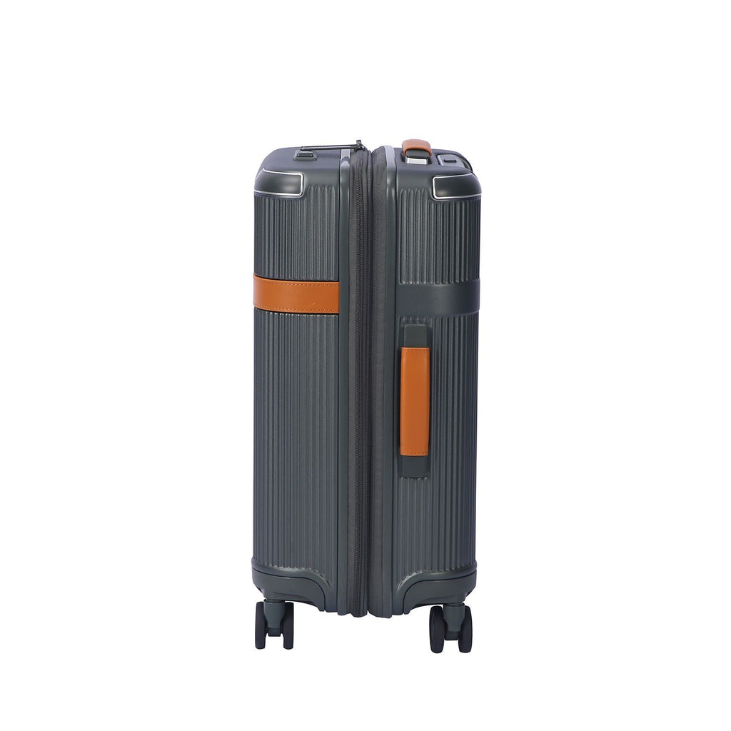 Crossing RIVE Polycarbonate Hard Case Carry On Luggage - Olive Green