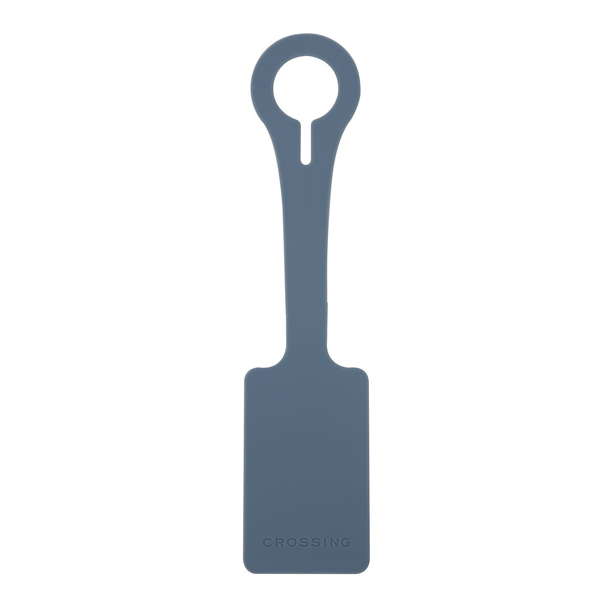 Crossing Silicone Luggage Tag - Ash Blue