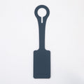 Crossing Silicone Luggage Tag - Charcoal Grey