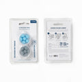Crossing Soft Foam Earplugs 6 Pairs - Blue/Grey