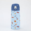 Crossing S/S 316 Kids' Insulated Water Bottle W/Sipper Silicone Straw 400ml - Galactic Space