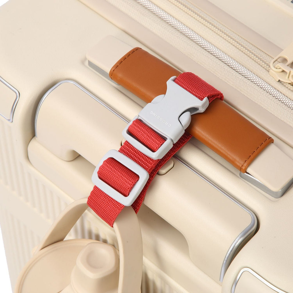 Crossing Travel Carry Strap - Crimson