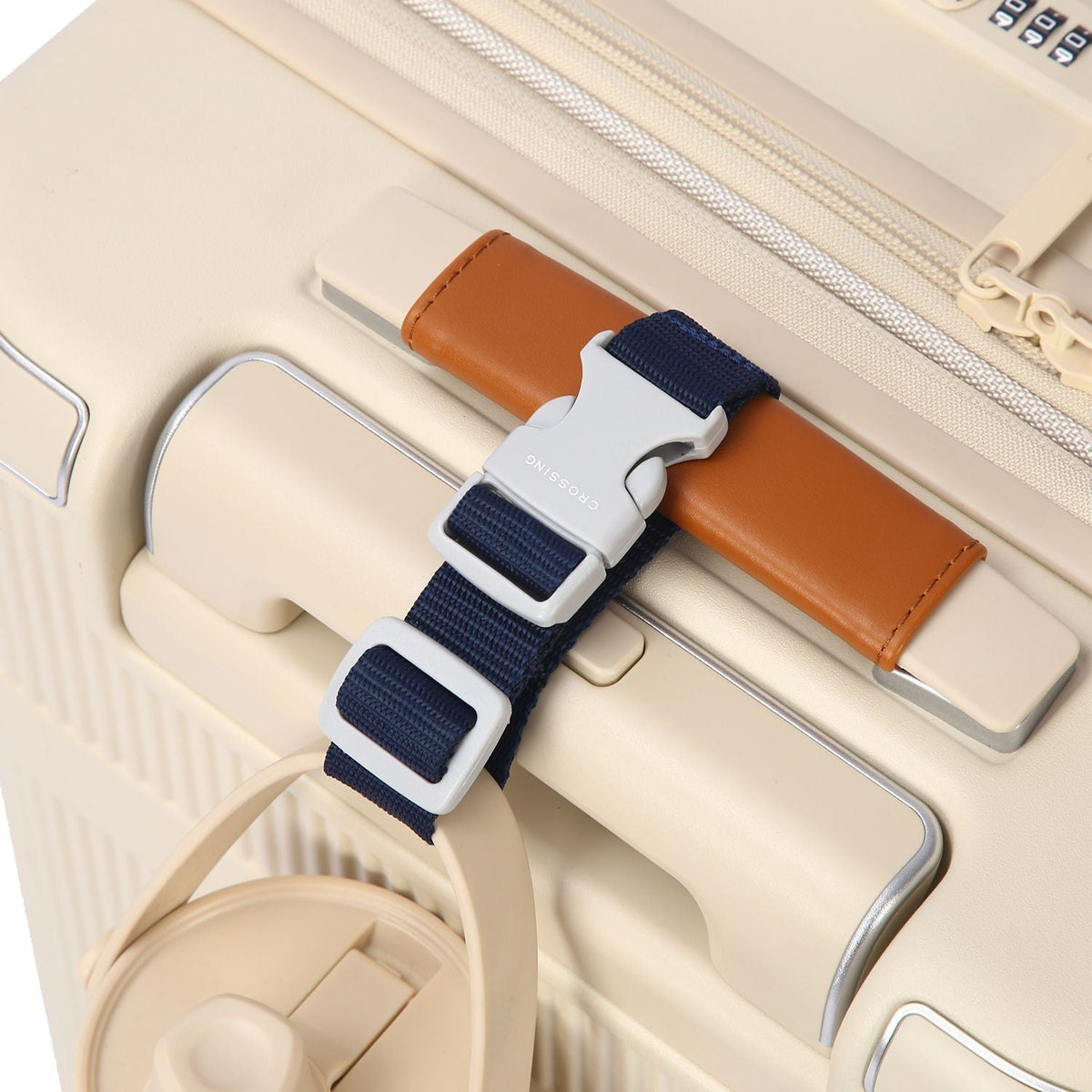 Crossing Travel Carry Strap - Navy