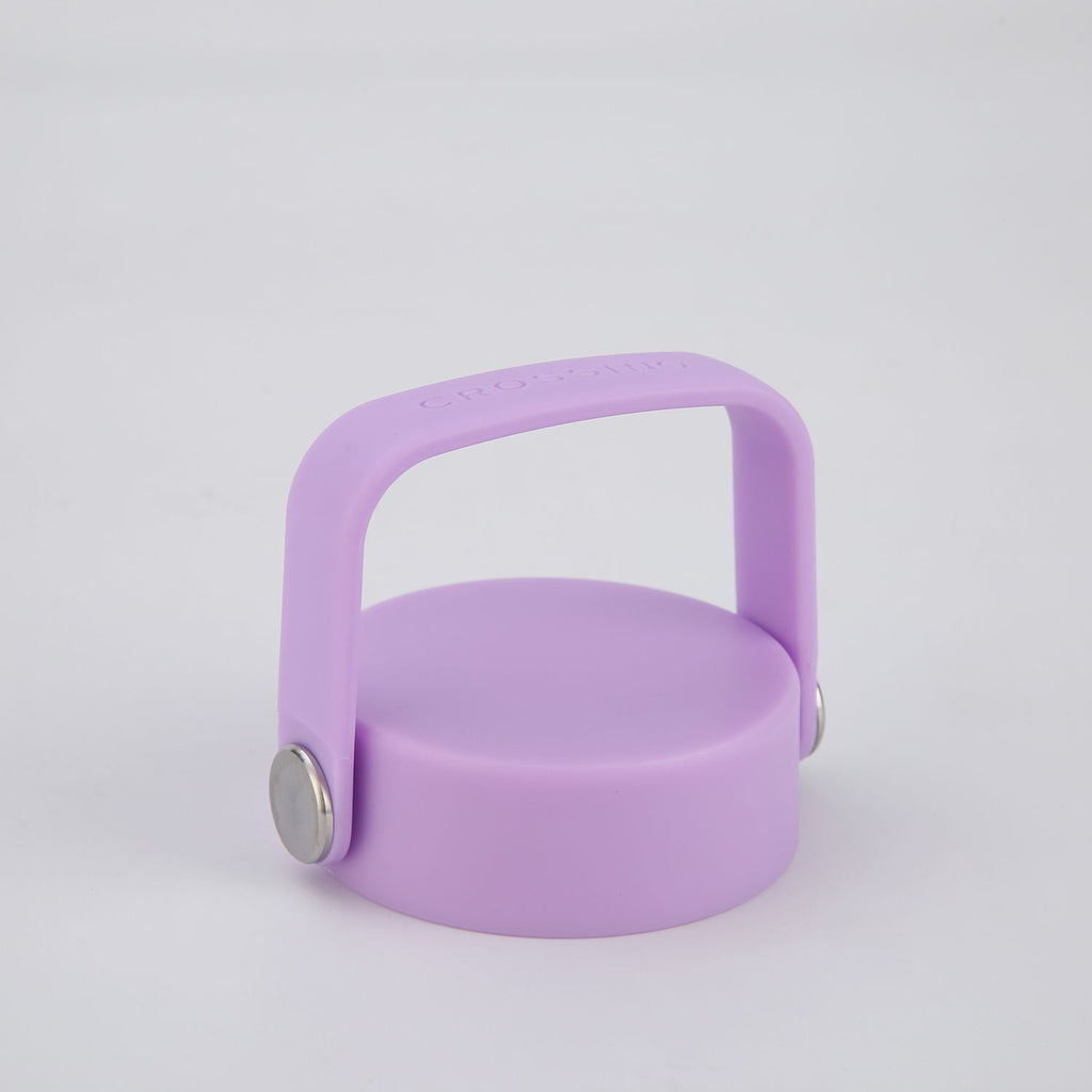 Crossing Urban Ceramic S/S Insulated Flat Cap Bottle With Handle 400ml - Ombre Lavender Luxe