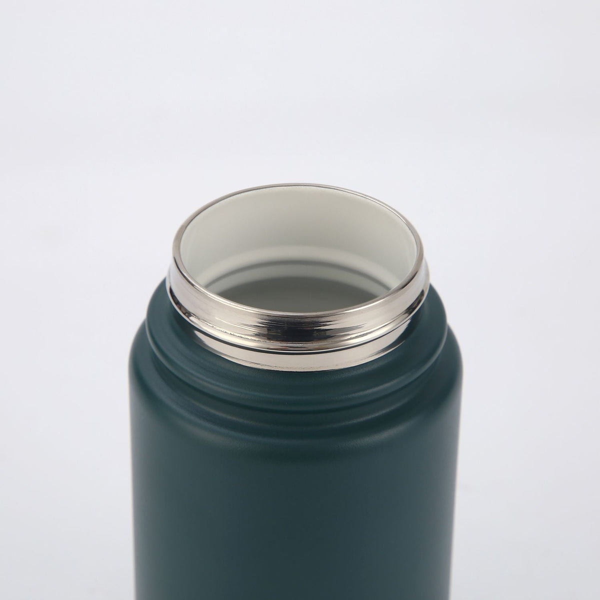 Crossing Urban Ceramic S/S Insulated Flat Cap Bottle With Handle 400ml - Squash V2