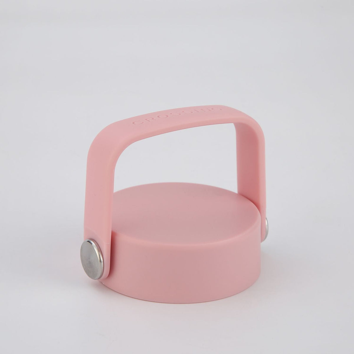 Crossing Urban Ceramic S/S Insulated Flat Cap Bottle With Handle 600ml - Light Pink