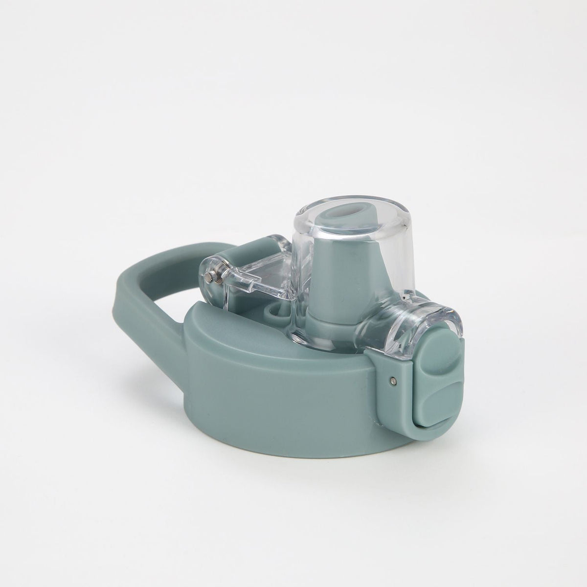 Crossing Urban Ceramic S/S Insulated Straw Sipper Cap Sports Bottle With Handle 480ml - Cotton Sage (Mix)