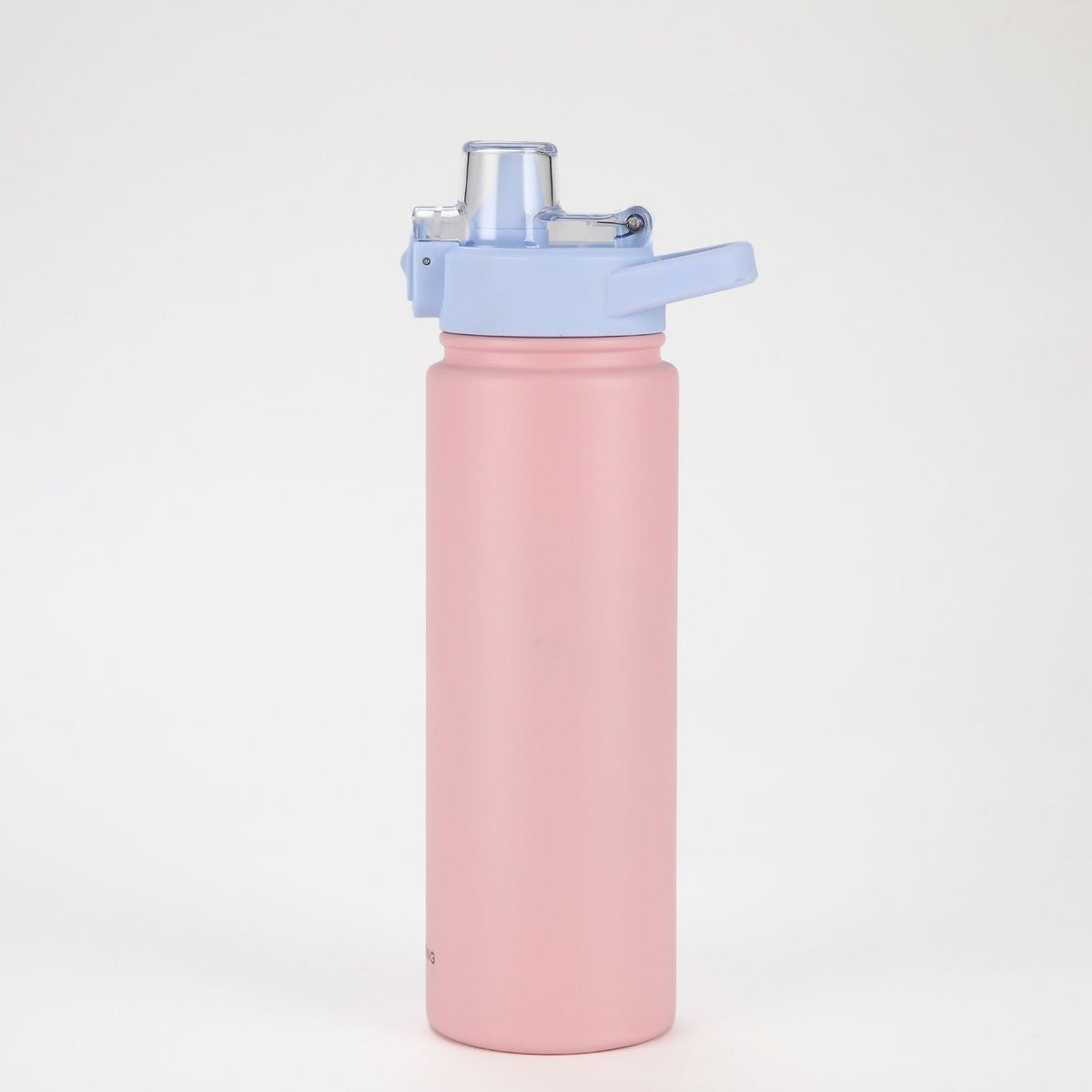 Crossing Urban Ceramic S/S Insulated Straw Sipper Cap Sports Bottle With Handle 720ml - Dusty Rose Blue (Mix)