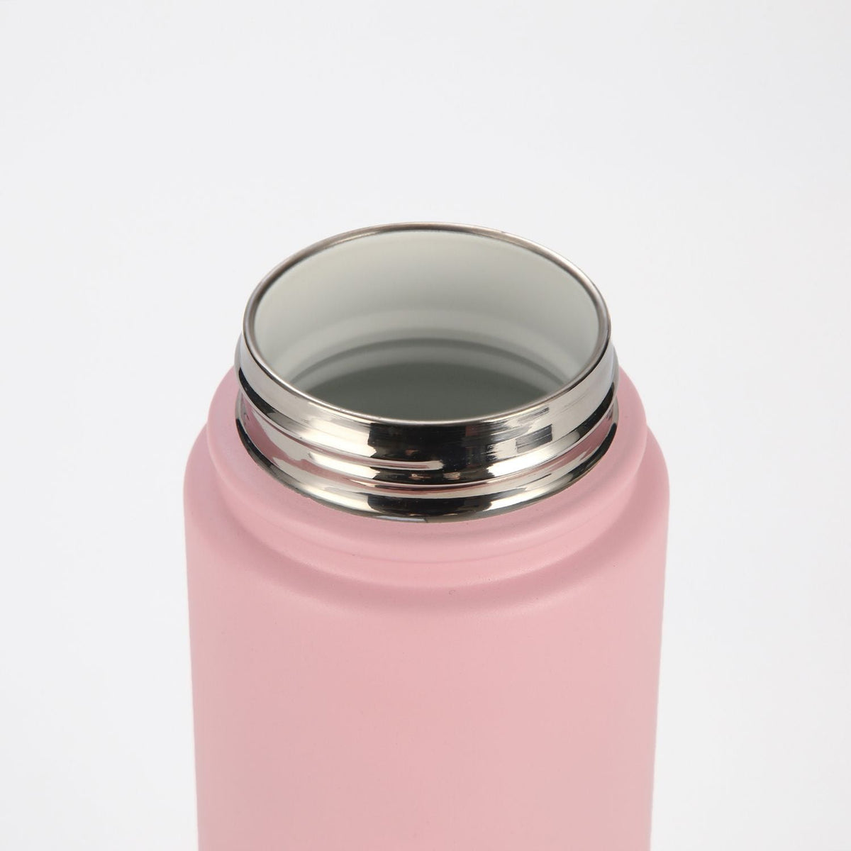 Crossing Urban Ceramic S/S Insulated Straw Sipper Cap Sports Bottle With Handle 720ml - Dusty Rose Blue (Mix)