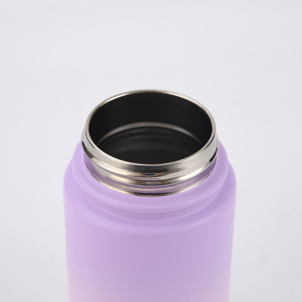Crossing Urban S/S Insulated Screw Cap Sports Bottle With Handle 400ml - Ombre Lavender Luxe