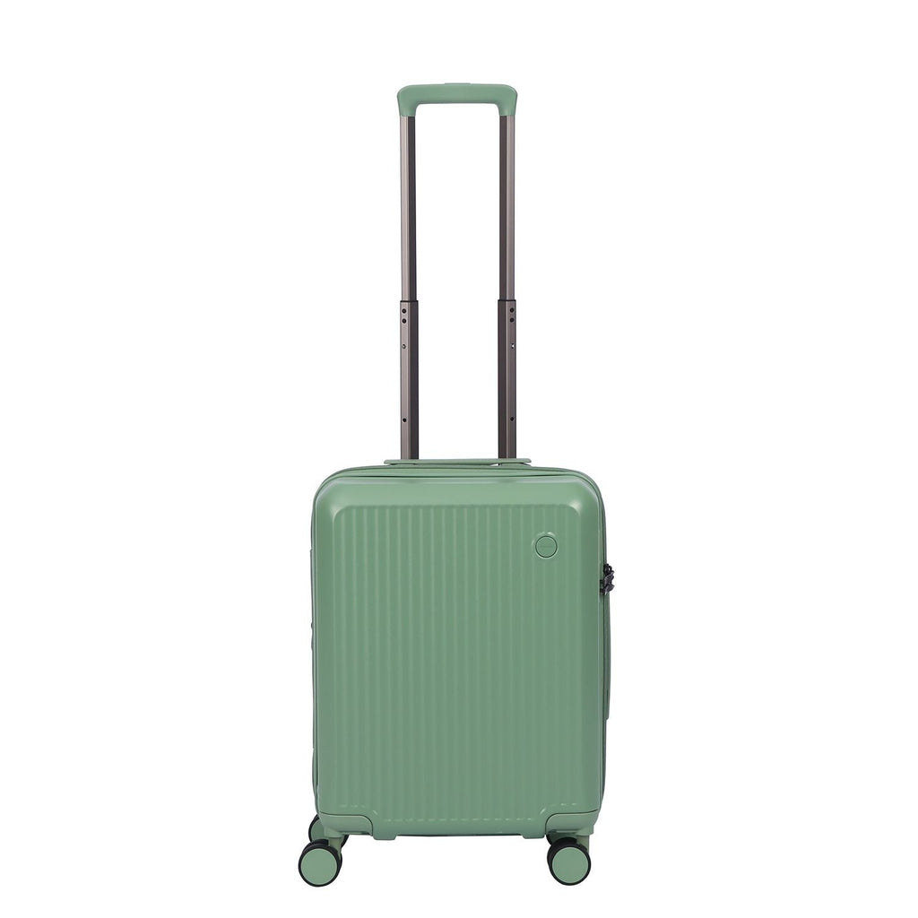 Crossing VIVE Polycarbonate Expandable Carry On Luggage V2 - Sage Green