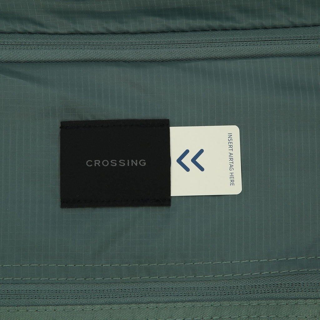 Crossing VIVE Polycarbonate Expandable Carry On Luggage V2 - Sage Green