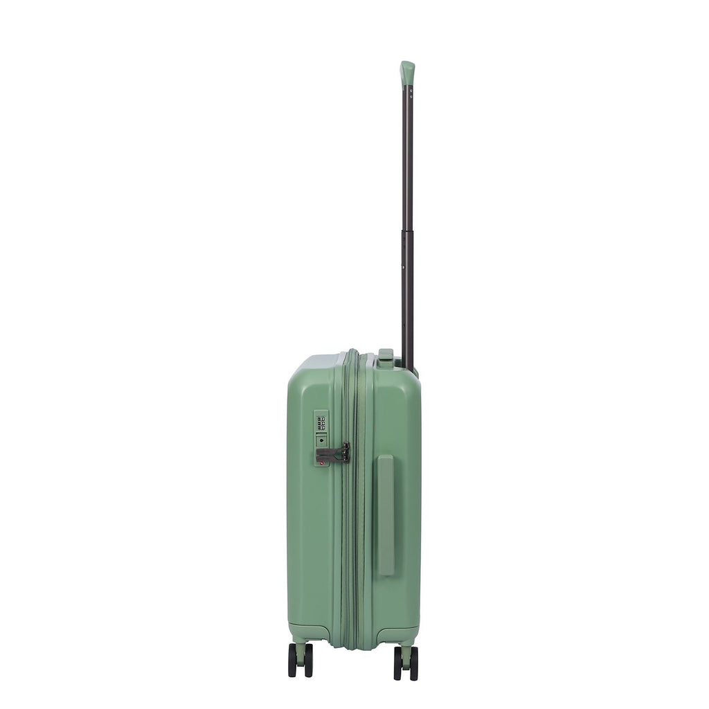 Crossing VIVE Polycarbonate Expandable Carry On Luggage V2 - Sage Green