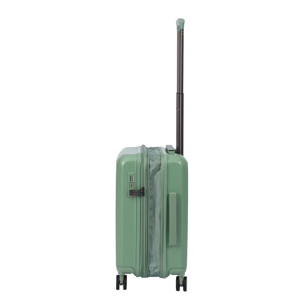 Crossing VIVE Polycarbonate Expandable Carry On Luggage V2 - Sage Green