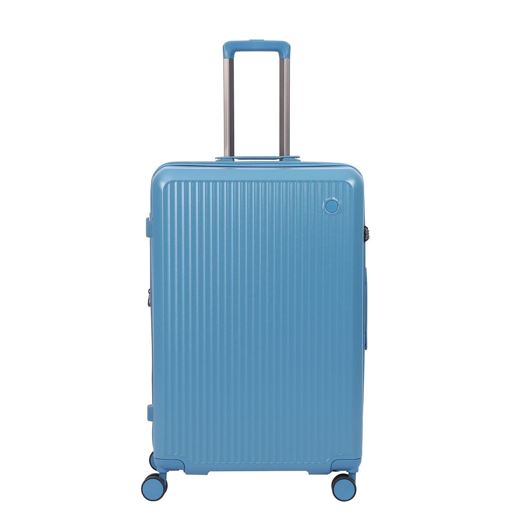 Crossing VIVE Polycarbonate Expandable Large Luggage V2 - Blue