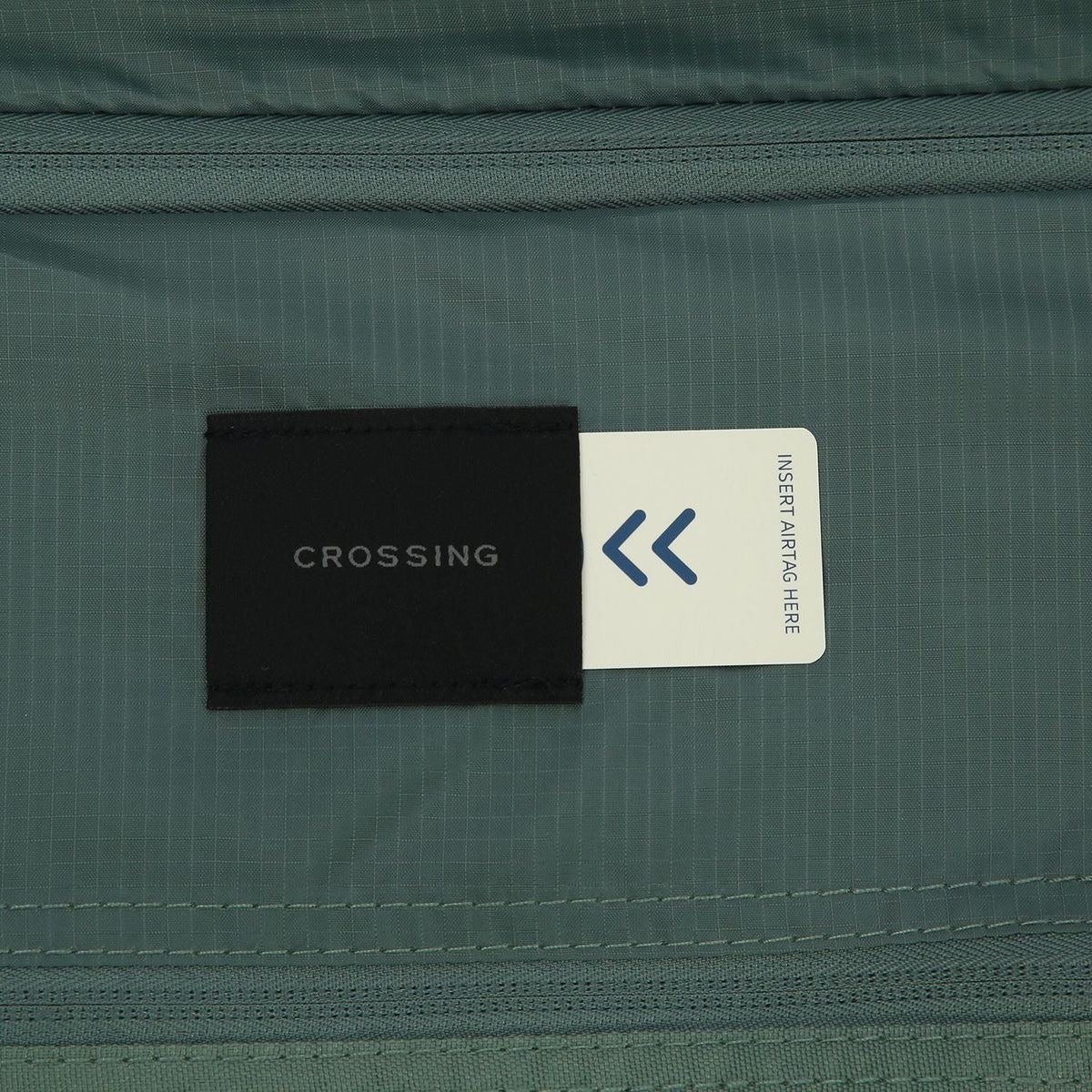 Crossing VIVE Polycarbonate Expandable Large Luggage V2 - Sage Green