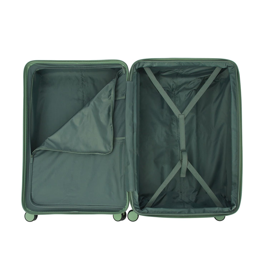 Crossing VIVE Polycarbonate Expandable Large Luggage V2 - Sage Green