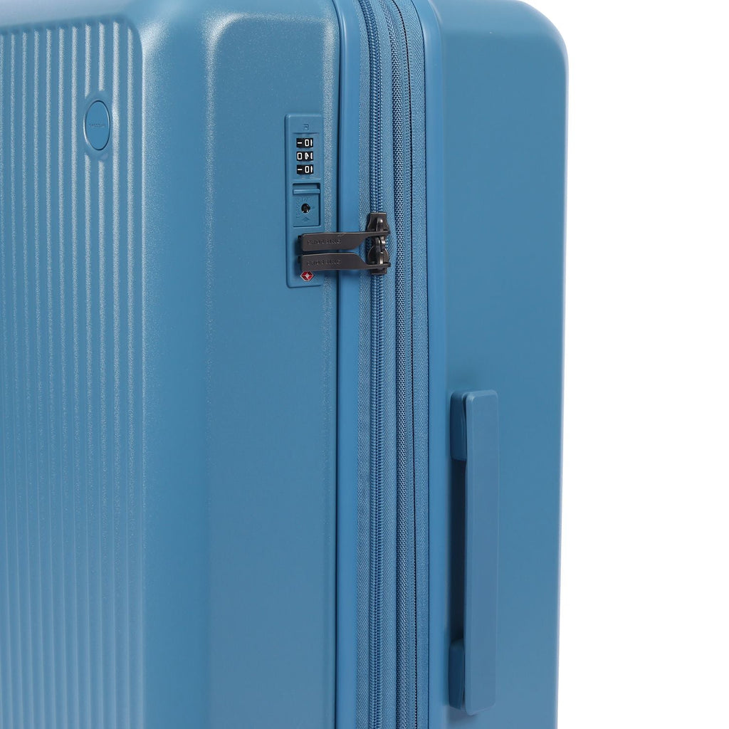 Crossing VIVE Polycarbonate Expandable Medium Luggage V2 - Blue