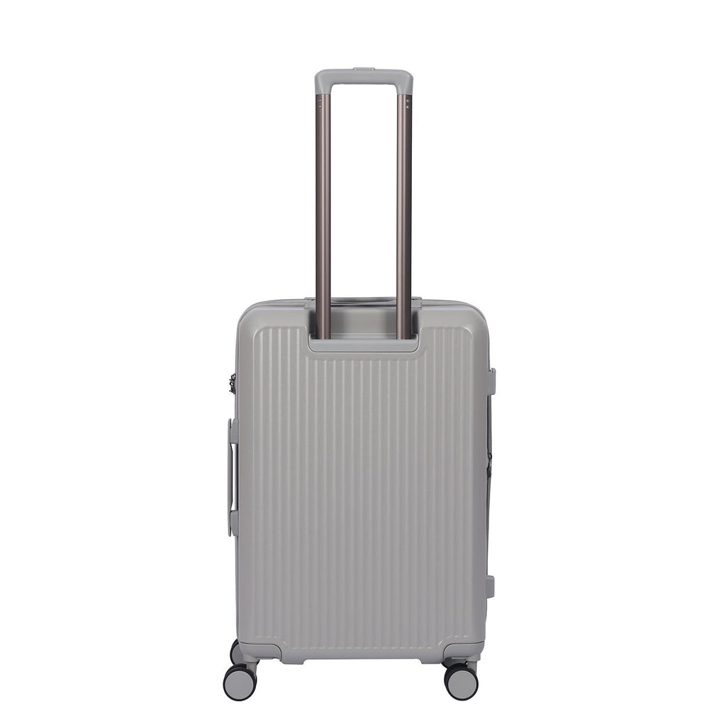 Crossing VIVE Polycarbonate Expandable Medium Luggage V2 - Grey